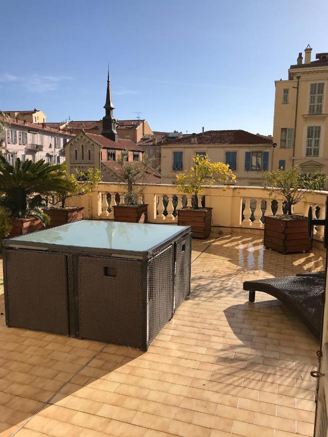 Appartement Terrasse Dans Palace Belle Epoque Ментона Экстерьер фото
