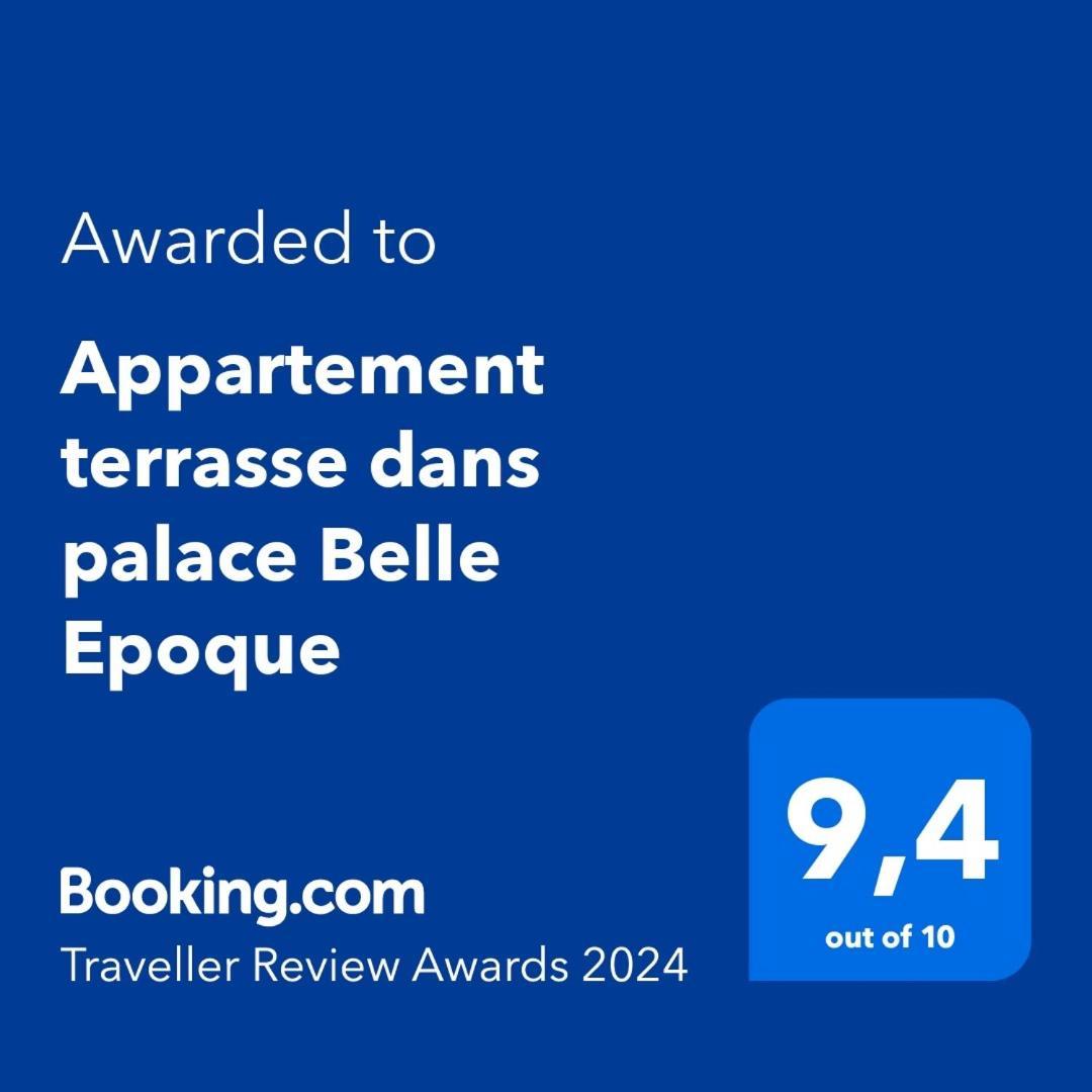 Appartement Terrasse Dans Palace Belle Epoque Ментона Экстерьер фото